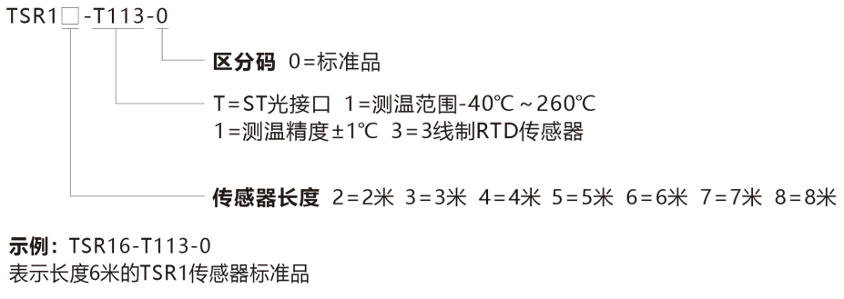 TSR1-選型說明